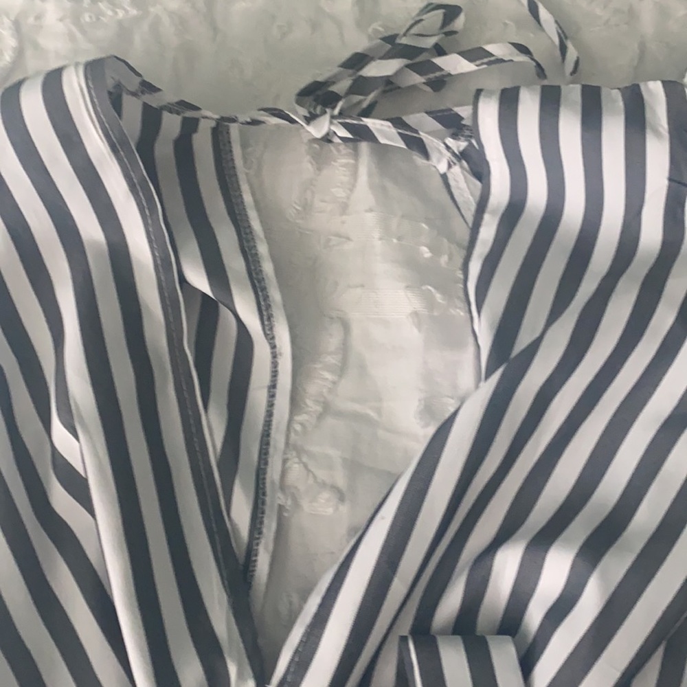 Striped jumpsuit - Picture 3 of 3